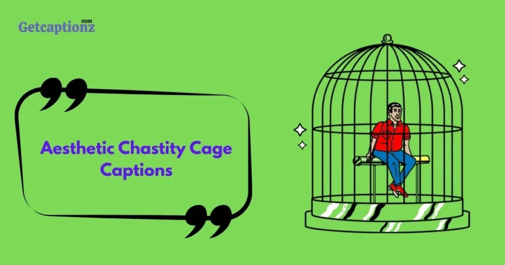 Aesthetic Chastity Cage Captions