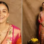 Top Nauvari Saree Captions